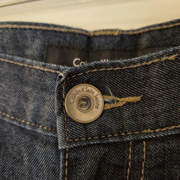 Calvin Klein Wide Leg High Rise Women's Jeans Size 10 - Picture 2 of 16